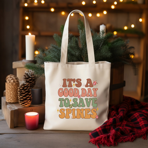 Save Spines Tote Bag