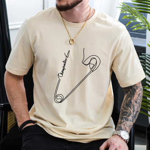 Open Safety Pin T-shirt