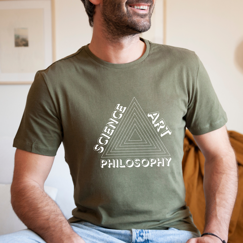 Science, art and philosophy T-shirt