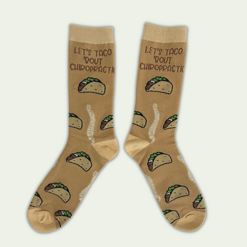 Taco 'Bout Chiropractic Socks