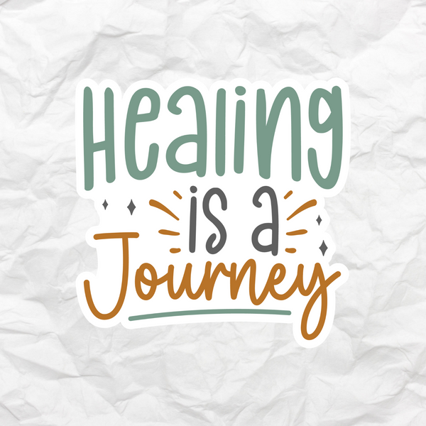 Healing is a Journey Sticker
