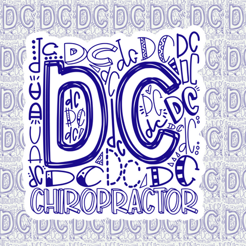 DC Doodles Sticker